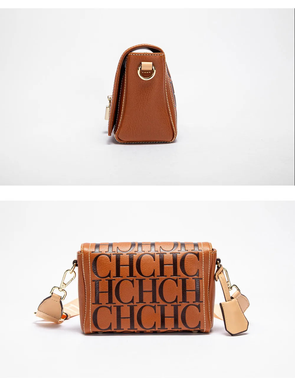 ARLIS - 
Fashion Design Model Metal Accessories Buckle Women's Shoulder Bag Luxury Brand 2025 Fashion Solid Colour Printed Head Bag