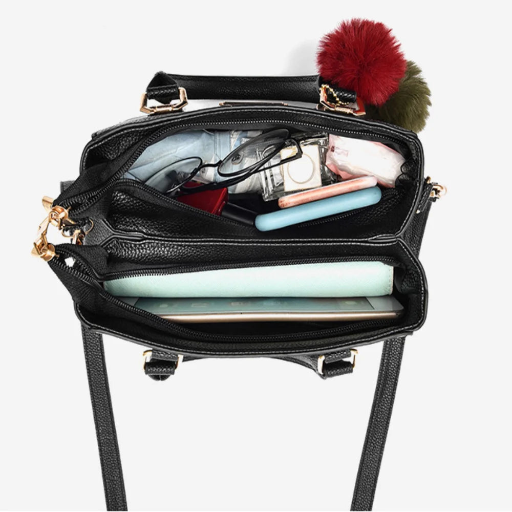 VALEN - 
Handbags For Women Shoulder Bags Casual Leather Messenger Bag Large Capacity Handbag Women's Bags