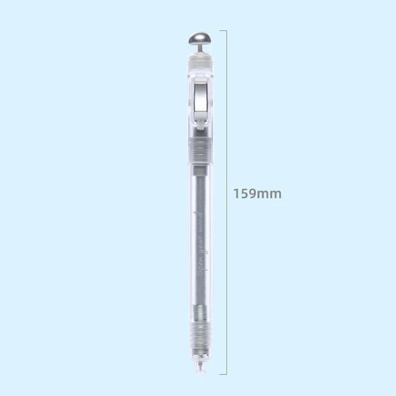 ♥Relax Switch Pen For Exam Prep Fidget Clicker Gel Pen 0.5mm Smooth Writing, Anti-Anxiety Study Tool For School Students Office