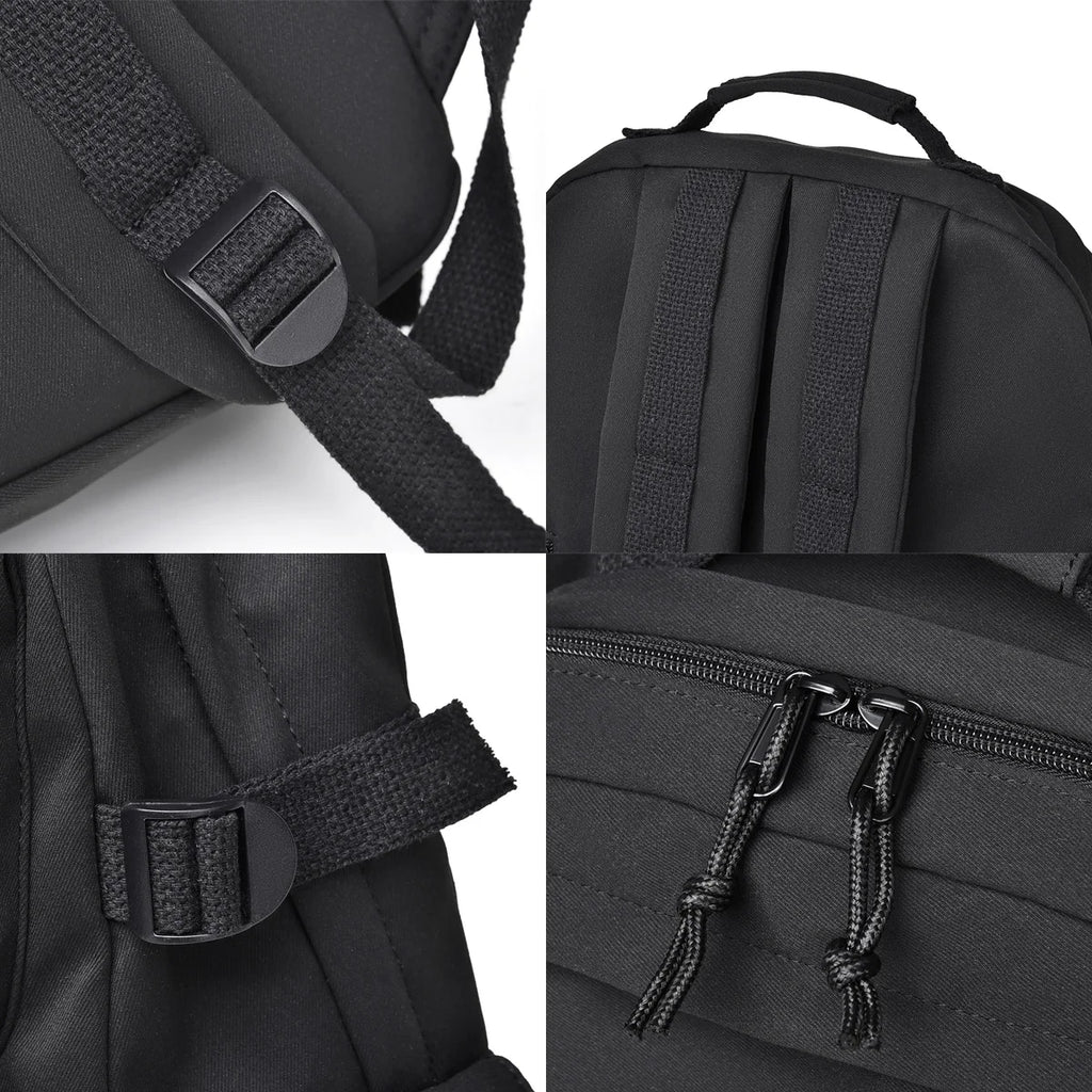 Hot Selling -  Multi Pocket Unisex Backpack, Oxford Material Large Capacity Casual Simple Neutral Style Backpack, Computer Backpack