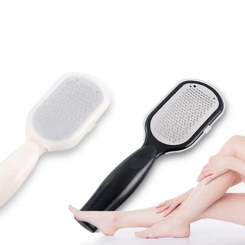 Heelora - Hot Colossal Foot Scrubber File Rasp Spa Dead Skin Callus Remover Stainless Steel Grater Care Pedicure Tool Restore Feet Product