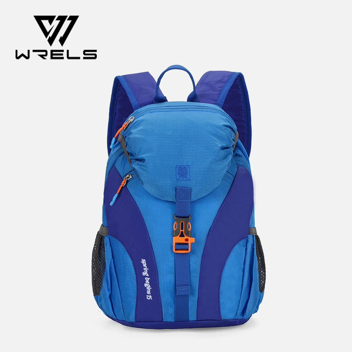 WRELS - Outdoor Mountaineering Backpack Large Capacity Sports Backpack Waterproof Folding Schoolbag Ultra-light Cycling Traveling