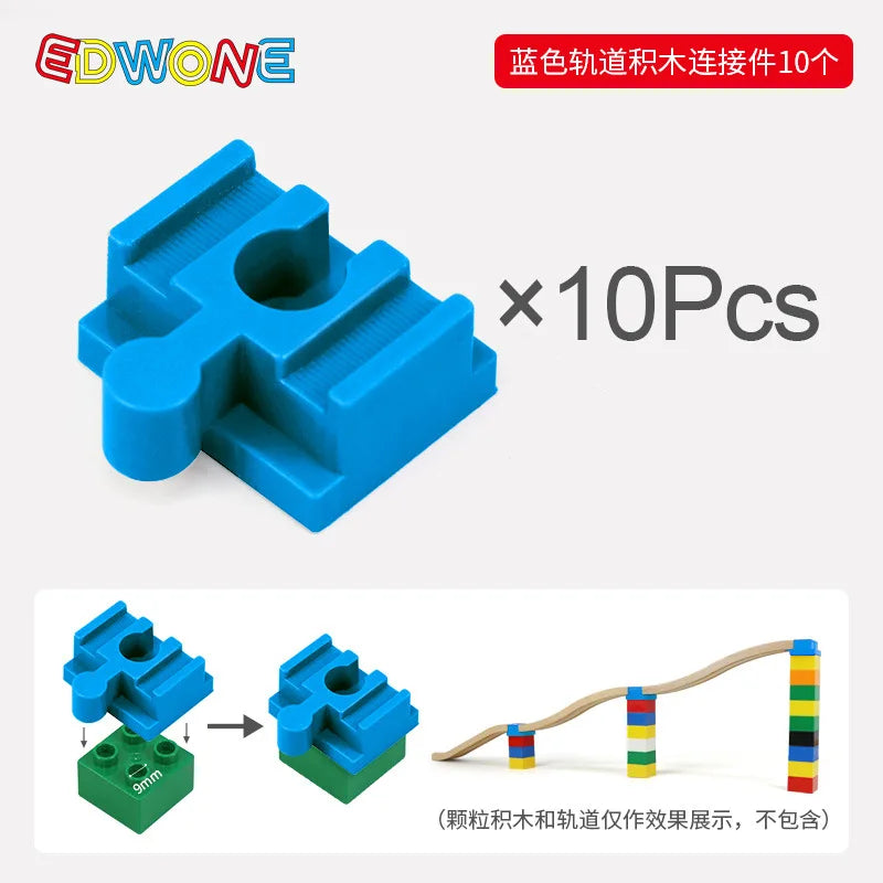 Wooden Train Rail Kinds Of Wooden Train Track Connector Adapter Fit for All Brands Wood Tracks Educational Toys For Kids Gift