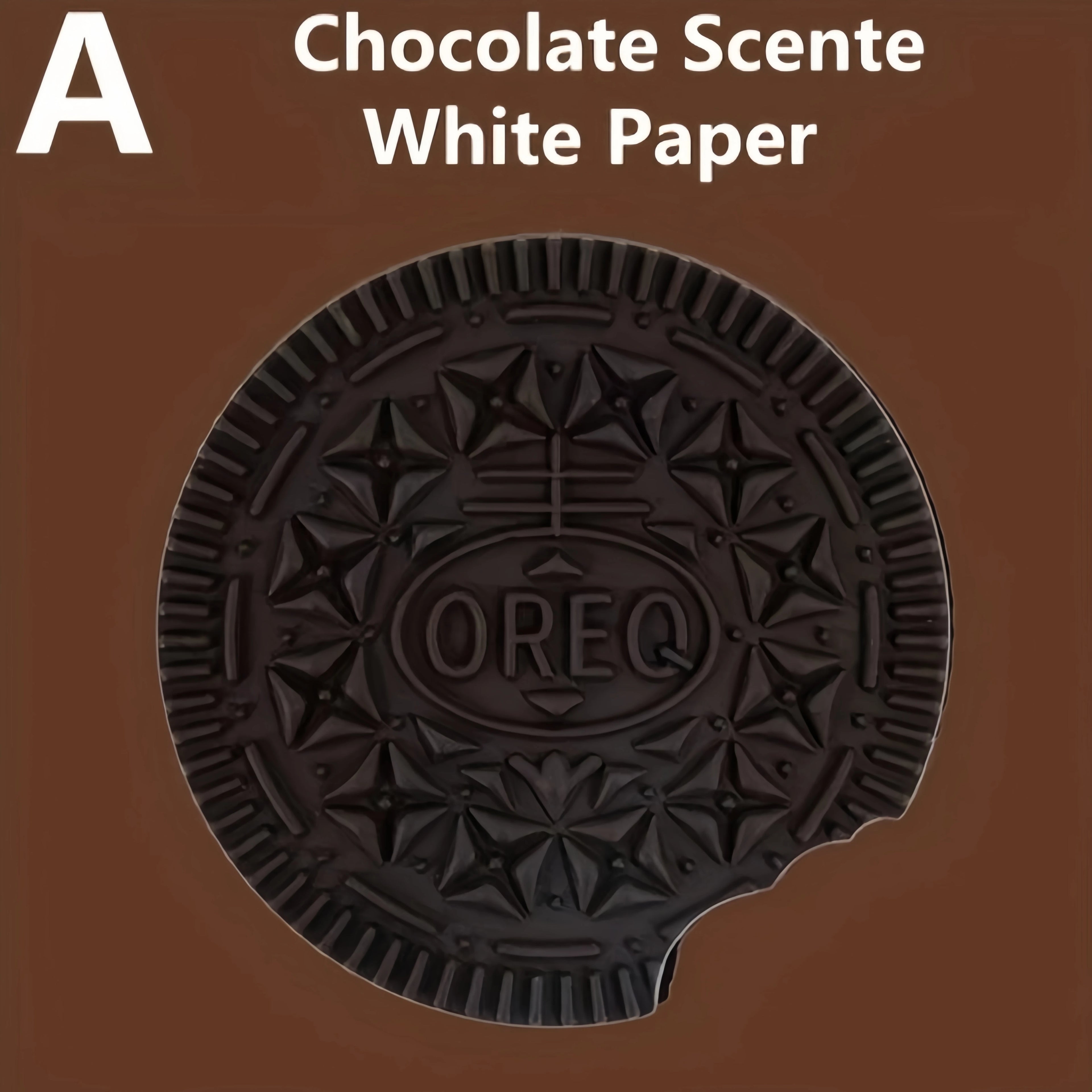 80 Pages/Set Scented Chocolate, Cream & Strawberry Flavored Creative Pocket Notepads, Chocolate&Cookie Shaped, Tear-off Memo Pad
