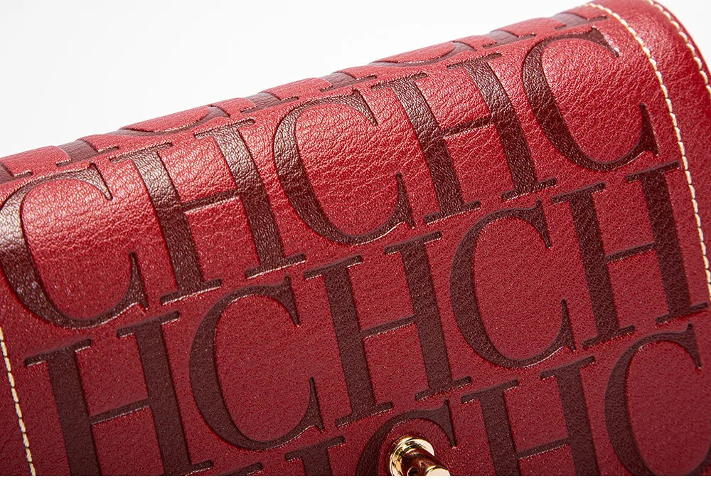 ARLIS - 
Fashion Design Model Metal Accessories Buckle Women's Shoulder Bag Luxury Brand 2025 Fashion Solid Colour Printed Head Bag