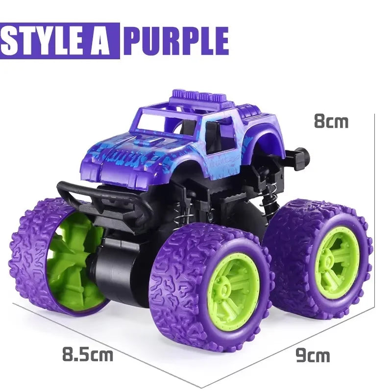 Hot Toys Car Monster Truck Four-wheel Drive Vehicle Stunt Dump Car Inertia Car Toy Dinosaur Pull Back Children Toy Boy Girl Gift