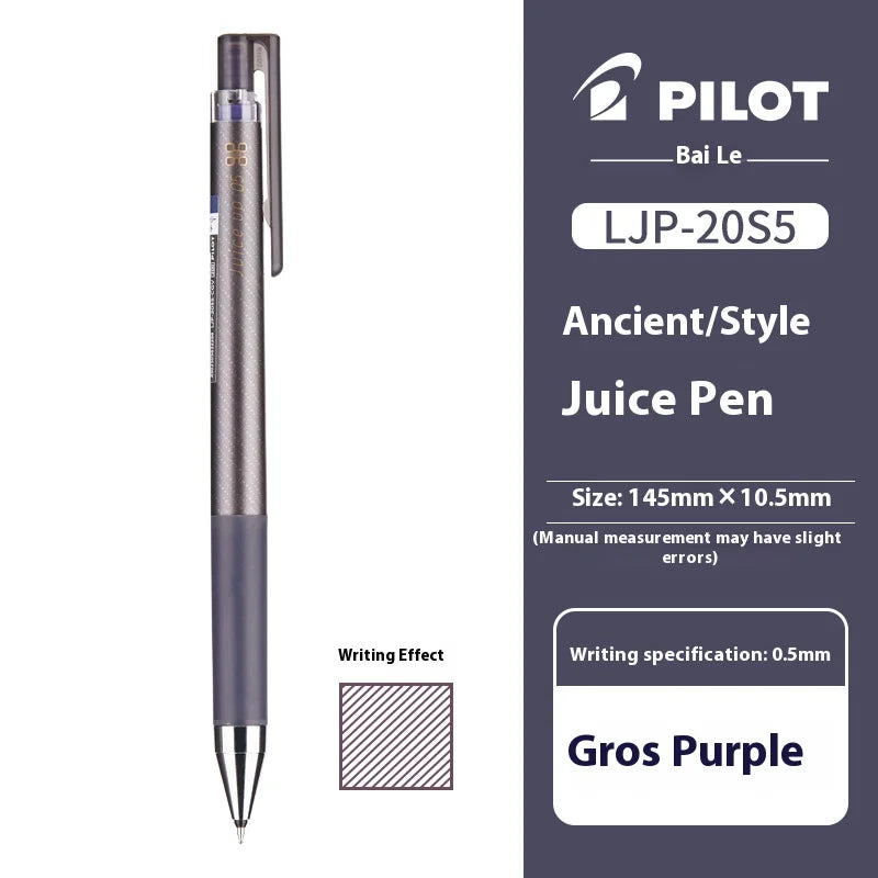 PILOT Juice Up Push Pen 0.4/0.5mm Premium Metal Tip Classic Retro Ergonomic Rod Long-Lasting Gel Ink Pens School Office Supplies