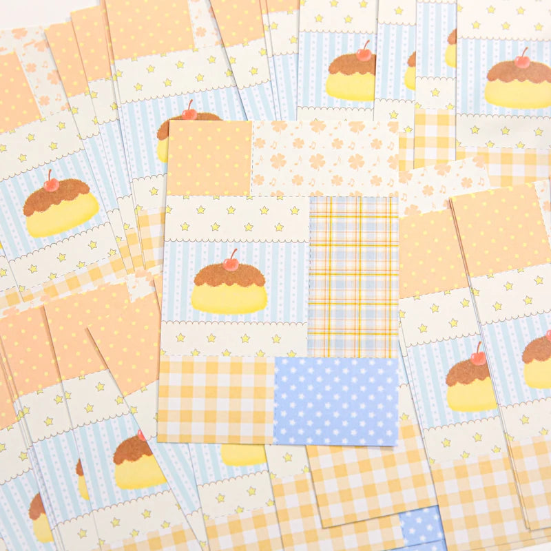 TIANZI 50/100Pcs Cute Cartoon Square Memo Pads High-Quality Writing Paper for To-Do Lists Journals Notes DIY Office Stationery