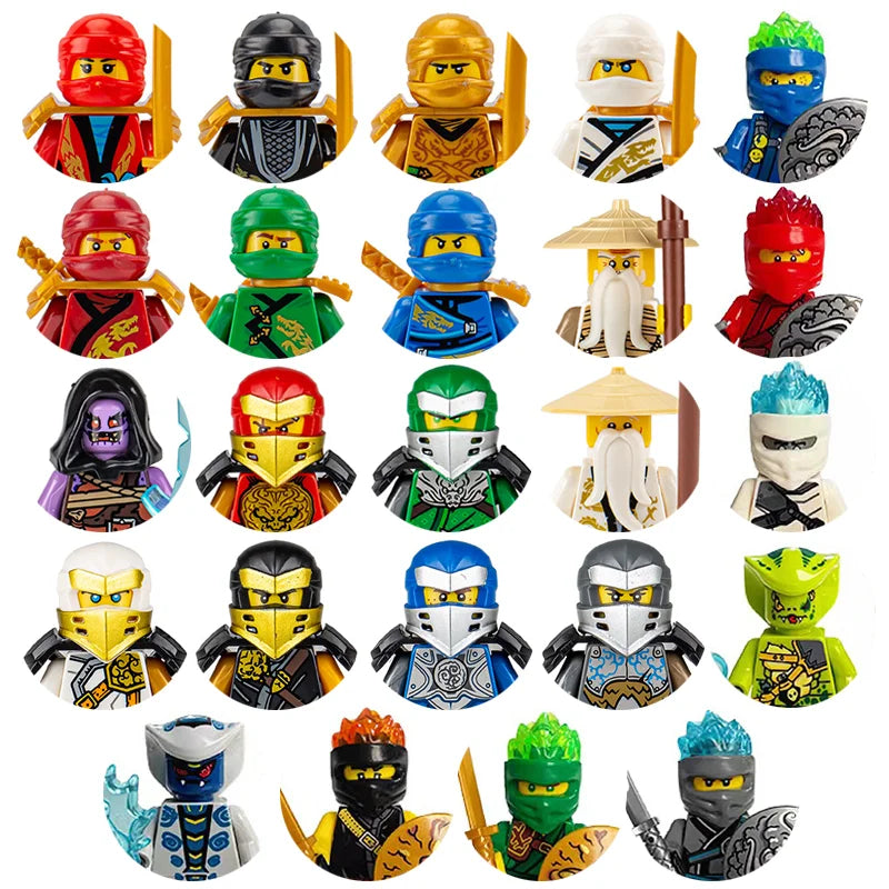 Building block toys, mini figures, character action figures, city people, building block accessory sets, children's gifts