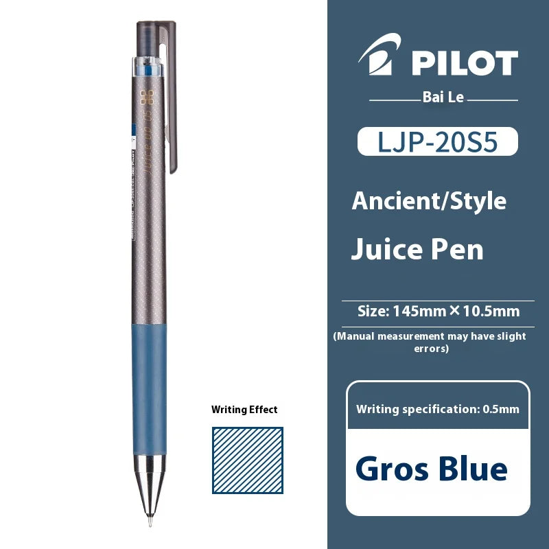 PILOT Juice Up Push Pen 0.4/0.5mm Premium Metal Tip Classic Retro Ergonomic Rod Long-Lasting Gel Ink Pens School Office Supplies