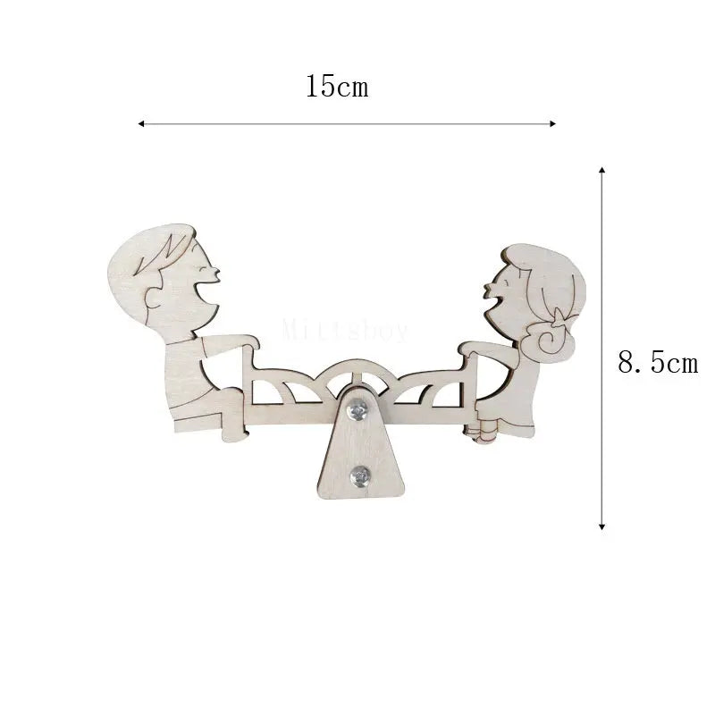 Busy Board Dinosaur Animal DIY Wooden Accessories Early Learning Toys Busy Board Matching Board Handmade Puzzle Educational Toys