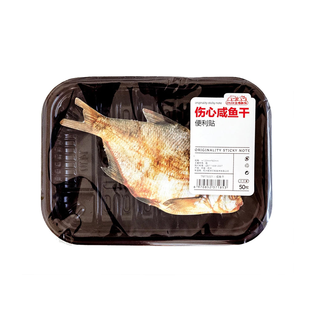 Novelty Funny Grilled Meat Simulation Memo Pad Sticky Notes  Notebook Stationery Paper Stickers forRestaurant Bar