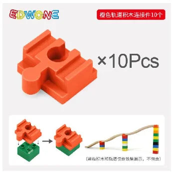 Wooden Train Track Connector Railway Rails Accessories Fit Thomas Train Road Connector Wood Railway Bridge Boys Birthday Gifts