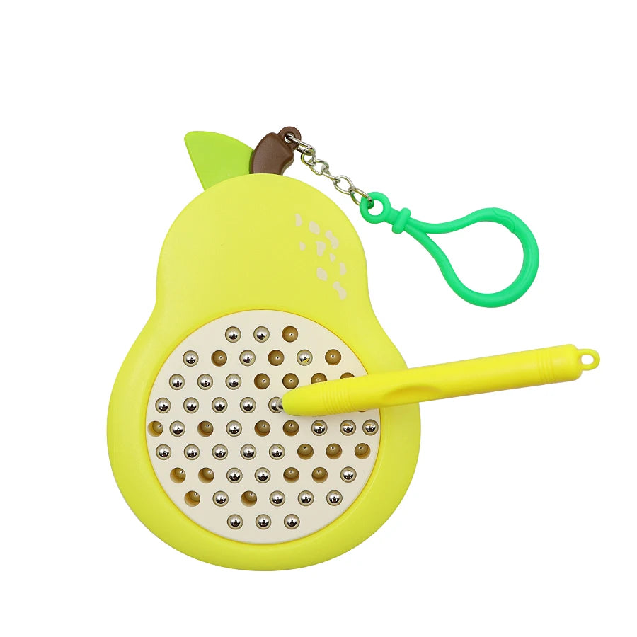 Magnet Ball Drawing Board Kids Magnet Tablet Sketch Pad With Magnetic Stylus Montessori Education Travel Activities Magnet Toy