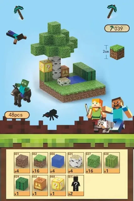 Creative Magnetic Building Block Bricks My Famous Scene World Architectural Set DIY Model Kids Toy Christmas Gifts for Boy Girls