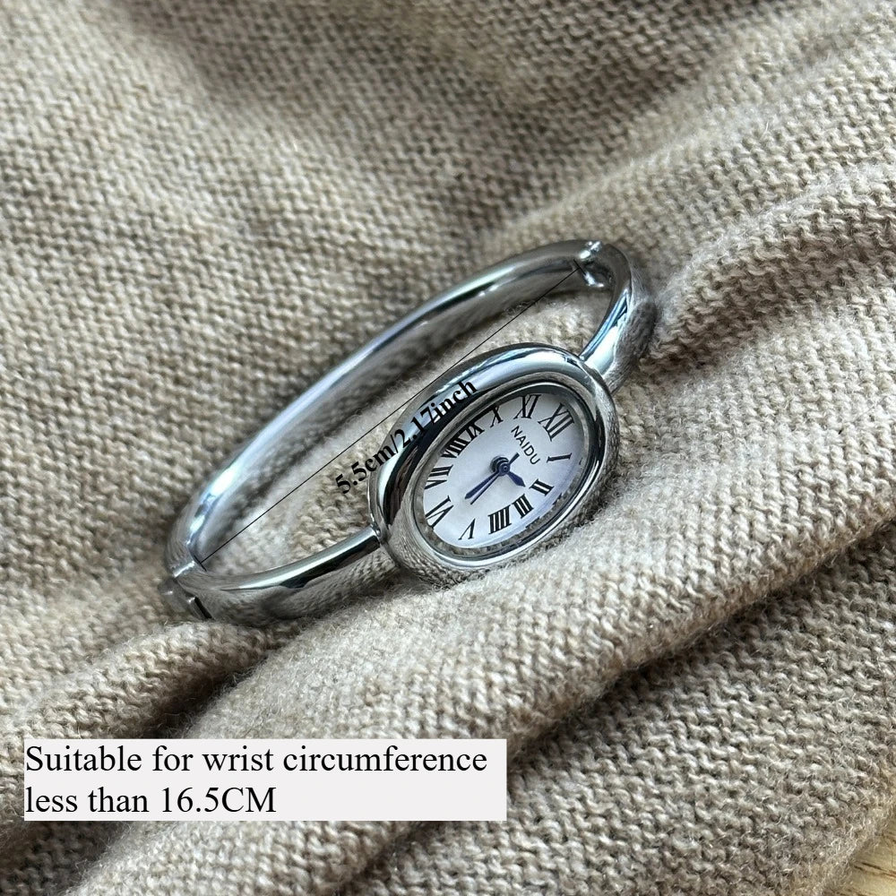 ARVA - 
Famous Brand Bracelet Watch Stainless Steel Strap Gold Watch Fashion Small Dial Ladies Girl Gift Wristwatches Relojes Para Mujer