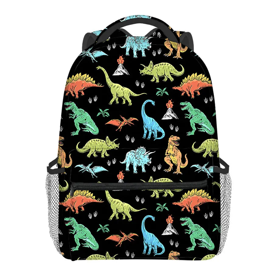 Dinosaur -  Backpacks for Boy and Girls Best Gifts 3D Cartoon School Backpack for Children