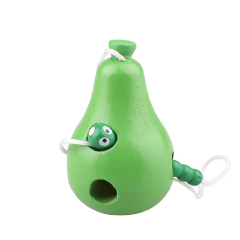 Montessori Toys Baby Wooden Roller Coaster Bead Maze Toddler Early Learning Educational Puzzle Math Toy for Children 1 2 3 Years