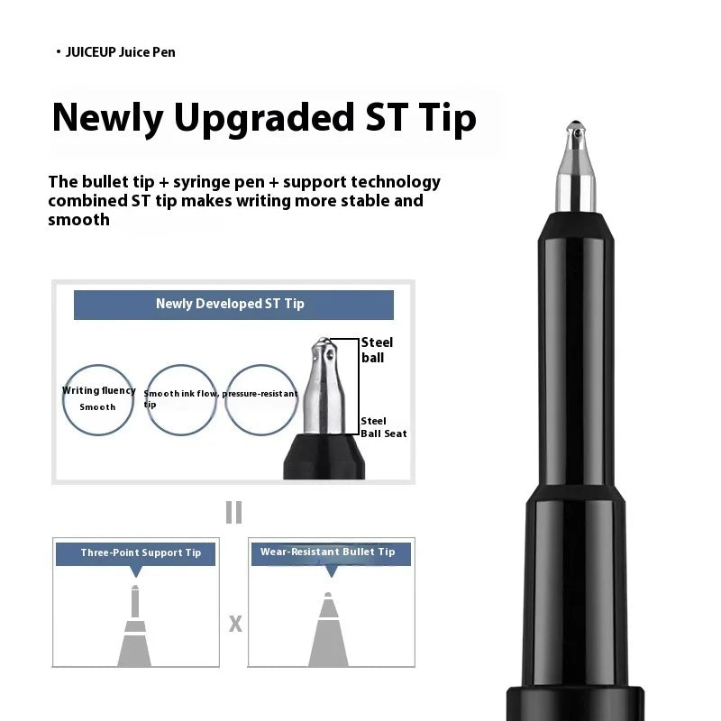 PILOT Juice Up Push Pen 0.4/0.5mm Premium Metal Tip Classic Retro Ergonomic Rod Long-Lasting Gel Ink Pens School Office Supplies