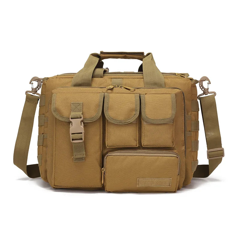 Tactical - Molle Nylon Messenger Shoulder Bag Laptop Handbags Briefcase Outdoor Multifunction Climbing Bag