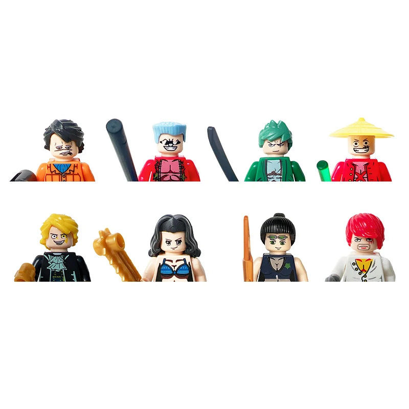 Building block toys, mini figures, character action figures, city people, building block accessory sets, children's gifts