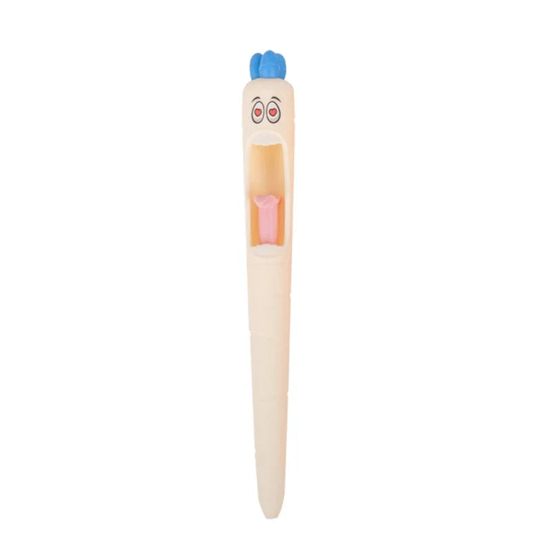 1-4 pcs Amusing Stationery Kawaii Gel Pen School Office Supplies Creative Carrot Funny Recreation Cute Gel Pen