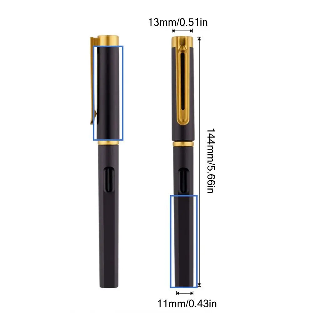 Simple 0.5MM Black Ink Gel Pen Quick Drying Correct Posture Writing Ballpoint Pen Smooth Writing Neutral Pen School Office