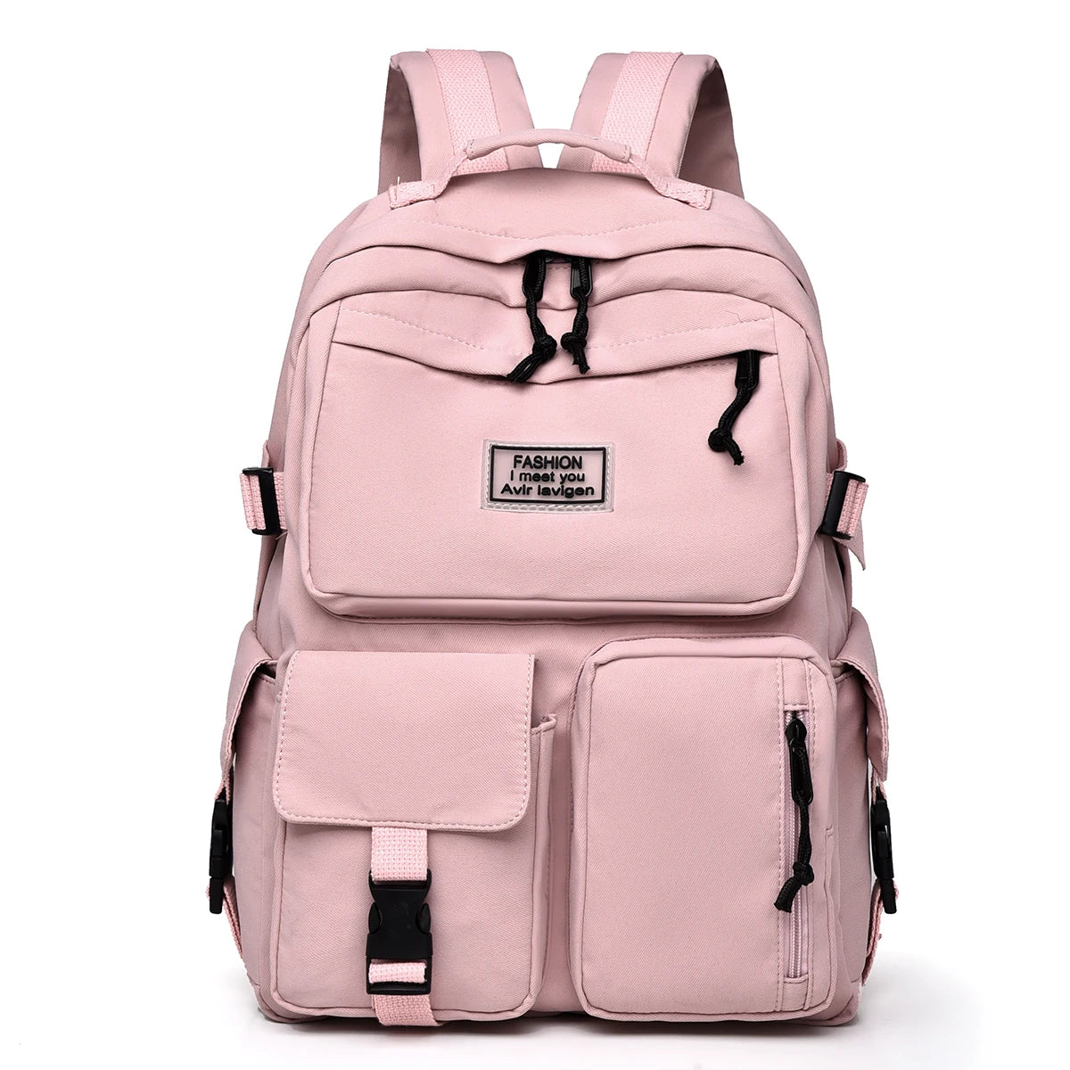 Hot Selling -  Multi Pocket Unisex Backpack, Oxford Material Large Capacity Casual Simple Neutral Style Backpack, Computer Backpack