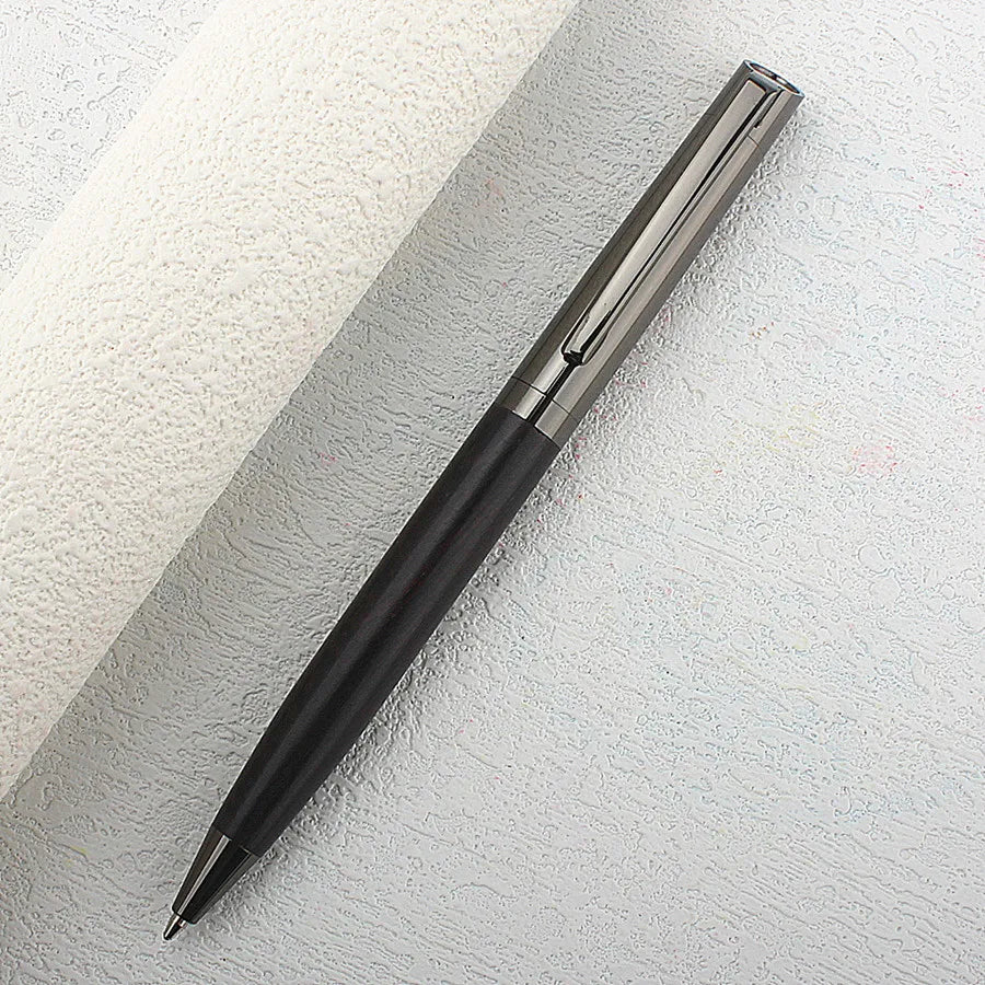 Luxury Heavy Feel Metal Ballpoint Pens School Business Office Signature Roller Pen Writing Student Stationery Supplies